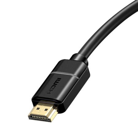 Cablu Video HDMI la HDMI 4Kat30Hz, 8m - Baseus (CAKGQ-E01) - Black