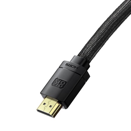 Cablu Video HDMI la HDMI 8K, 1m - Baseus (CAKGQ-J01) - Black