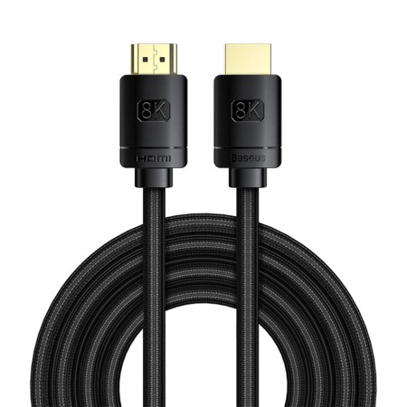 Cablu Video HDMI la HDMI 8K, 3m - Baseus (CAKGQ-L01) - Black