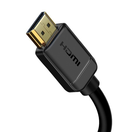 Cablu Video HDMI la HDMI 4Kat60Hz, 0.5m - Baseus (WKGQ030001) - Black