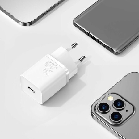 Incarcator Priza, USB-C, 30W - Baseus Super Si (CCSUP-J02) - White