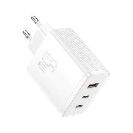 Incarcator Rapid USB, Type-C, 65W - Baseus Cube Pro (P10152301213-00) - White