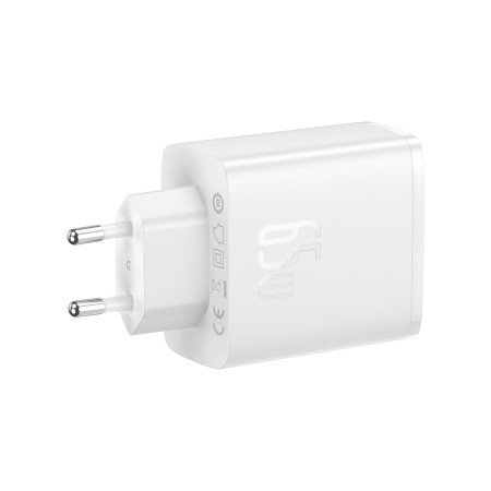 Incarcator Rapid USB, Type-C, 65W - Baseus Cube Pro (P10152301213-00) - White