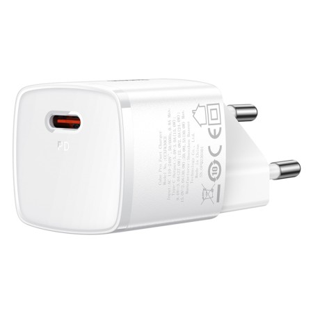 Incarcator EU Type-C, 30W - Baseus Cube Pro (CCXF000302) - White