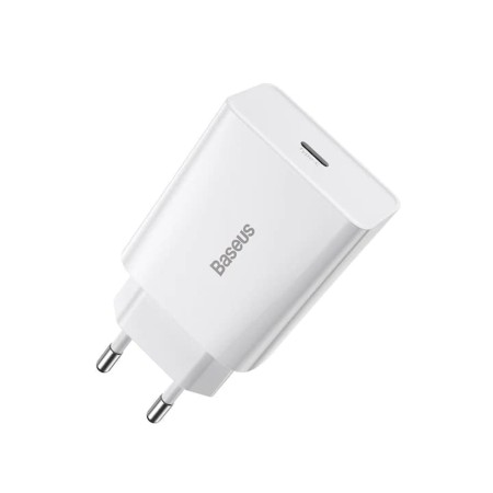 Incarcator USB-C, 20W - Baseus Speed Mini (CCFS-SN02) - White