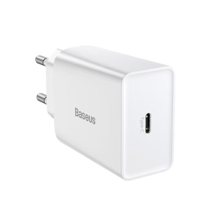 Incarcator USB-C, 20W - Baseus Speed Mini (CCFS-SN02) - White