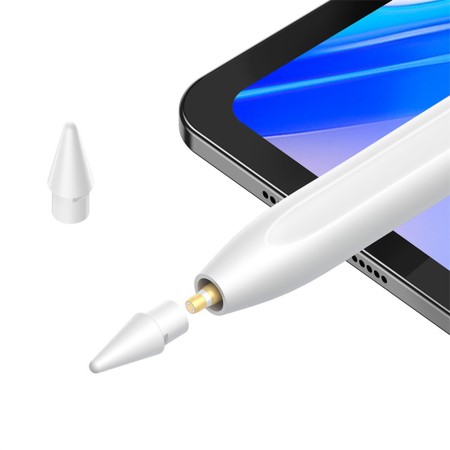 Stylus Pen cu Functiile Palm Rejection Baseus Smooth Writing 2 Series (P80015803213-00) - Moon White