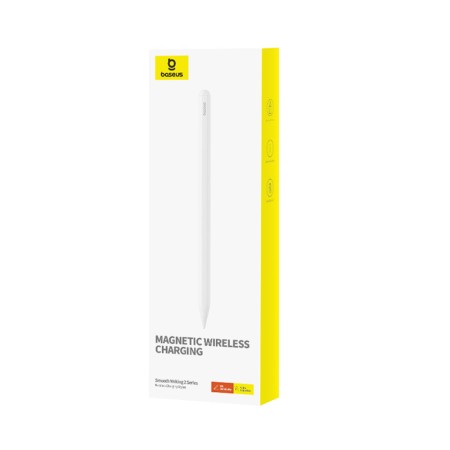 Stylus Pen cu Functiile Palm Rejection Baseus Smooth Writing 2 Series (P80015803213-00) - Moon White