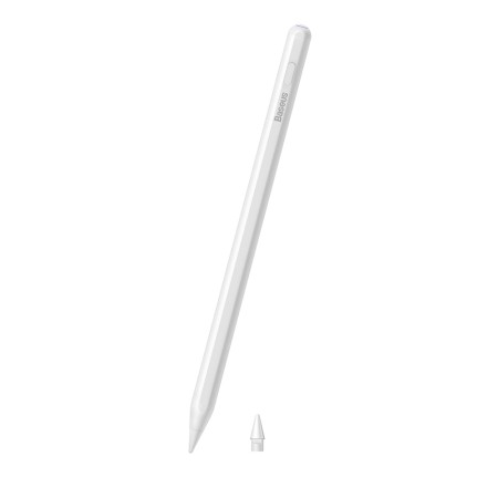 Stylus Pen Dual Charging - Baseus Smooth Writing 2 Series (SXBC080102) - Moon White