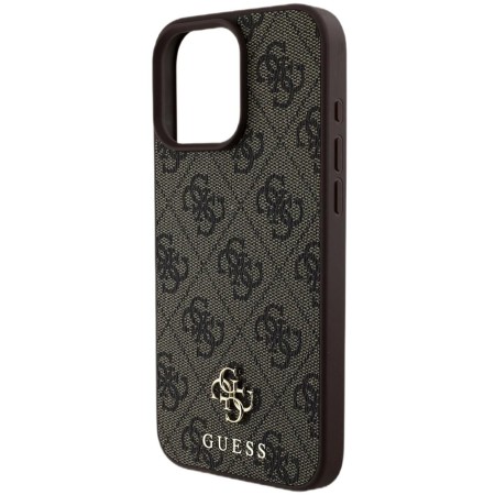 Husa pentru iPhone 16 Pro Max - Guess Hardcase 4G Classic MagSafe - Brown