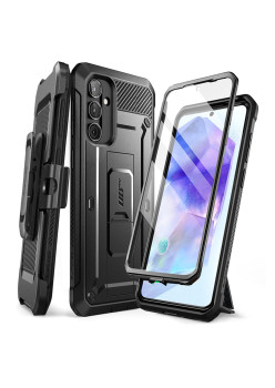 Husa pentru Samsung Galaxy A55 5G, Supcase Unicorn Beetle Pro, Black