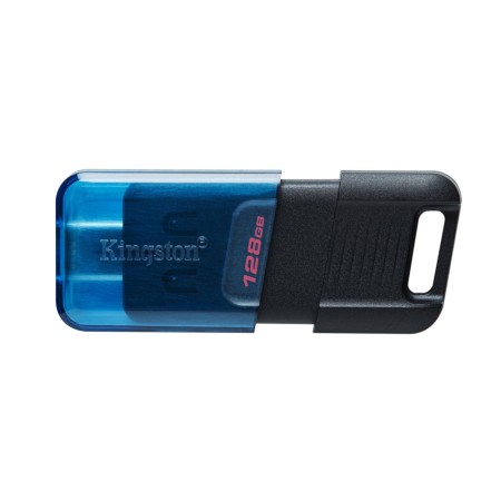 Stick de Memorie 128GB - Kingston DT80M (DT80M/128GB) - Black and Blue