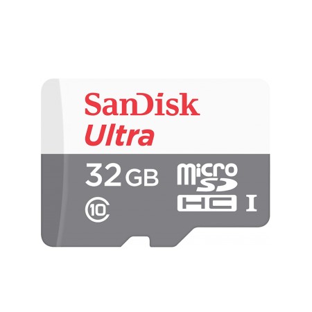 Card de Memorie, 32GB - SanDisk Ultra (SDSQUNR-032G-GN3MN) - White / Gray