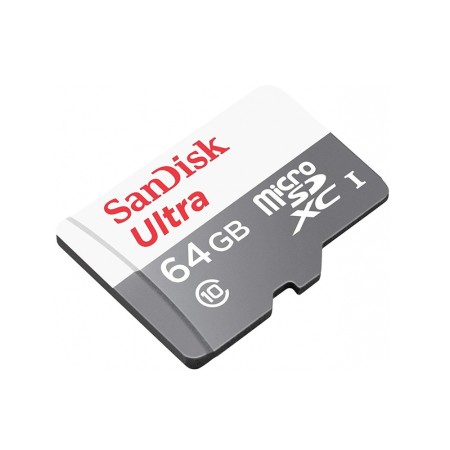 Card de Memorie, 64GB - SanDisk Ultra (SDSQUNR-064G-GN3MN) - White / Gray