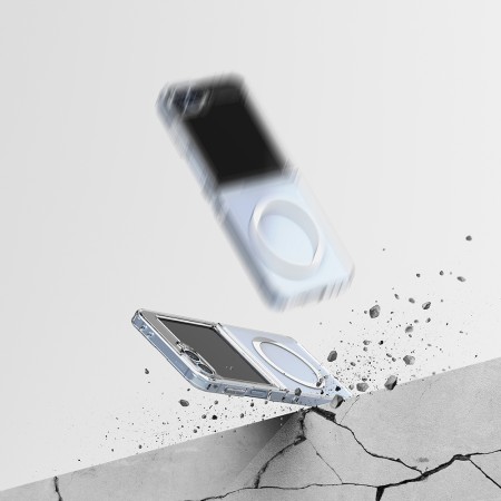 Husa pentru Samsung Galaxy Z Flip6 - Ringke Fusion Magnetic - Clear