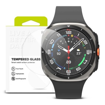 Folie pentru Samsung Galaxy Watch7 Ultra 47mm (set 4) - Ringke Tempered Glass R10 - Clear