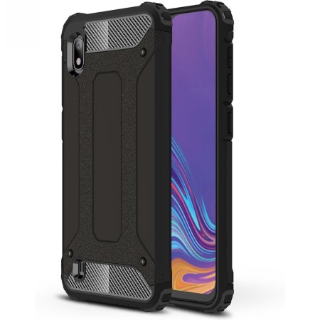 Husa pentru Samsung Galaxy A10 - Techsuit Hybrid Armor - Black