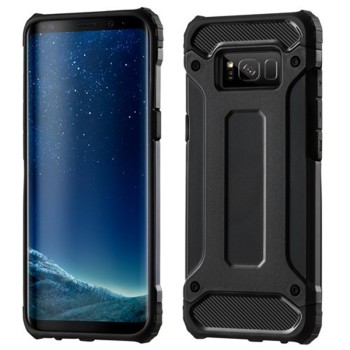 Husa pentru Samsung Galaxy S8 - Techsuit Hybrid Armor - Black