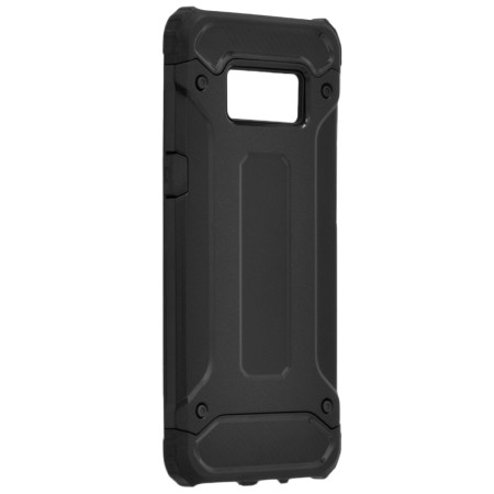 Husa pentru Samsung Galaxy S8 - Techsuit Hybrid Armor - Black