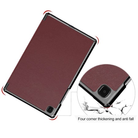 Husa pentru Samsung Galaxy Tab A7 10.4 (2020 / 2022) - Techsuit FoldPro - Dark Red