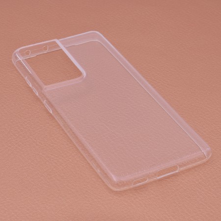 Husa pentru Samsung Galaxy S21 Ultra 5G - Techsuit Clear Silicone - Transparent