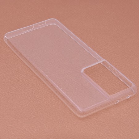 Husa pentru Samsung Galaxy S21 Ultra 5G - Techsuit Clear Silicone - Transparent