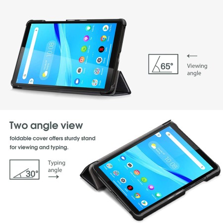 Husa pentru Lenovo Tab M8 TB-8505X / Tab M8 3rd Gen - Techsuit FoldPro - Negru