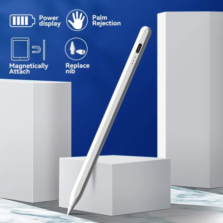 Stylus Pen pentru iPad - Techsuit (JA04) - White