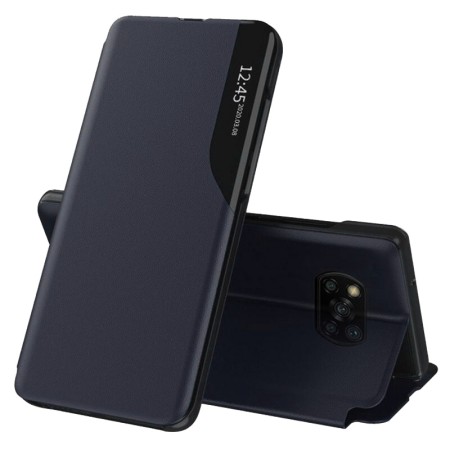 Husa pentru Xiaomi Poco X3 / Poco X3 NFC / Poco X3 Pro - Techsuit eFold Series - Dark Blue