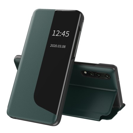 Husa pentru Huawei P20 Pro - Techsuit eFold Series - Dark Green