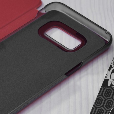 Husa pentru Samsung Galaxy S8 - Techsuit eFold Series - Red