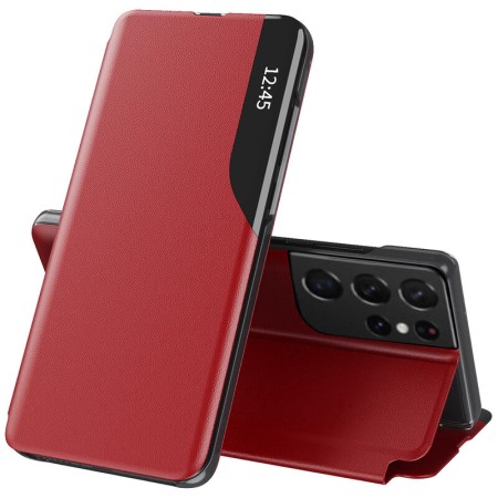 Husa pentru Samsung Galaxy S21 Ultra - Techsuit eFold Series - Red