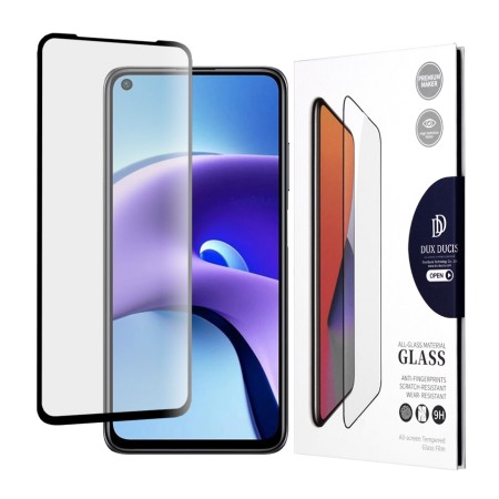 Folie pentru Xiaomi Redmi Note 9T - Dux Ducis Tempered Glass - Black