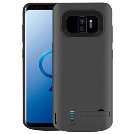 Husa pentru Samsung Galaxy S9 Plus cu Baterie de 6000mAh - Techsuit Power Pro - Black