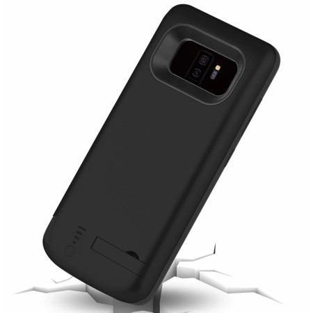 Husa pentru Samsung Galaxy S9 Plus cu Baterie de 6000mAh - Techsuit Power Pro - Black