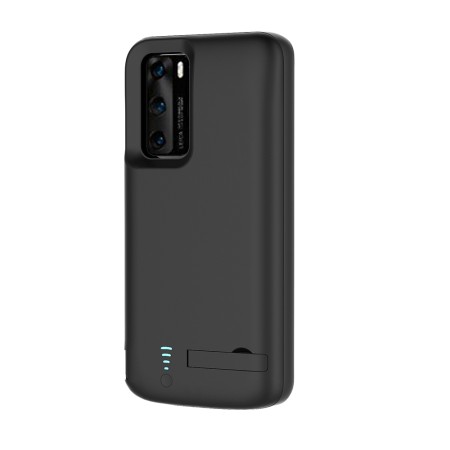 Husa pentru Huawei P40 Pro cu Baterie de 4800mAh - Techsuit Power Pro - Black