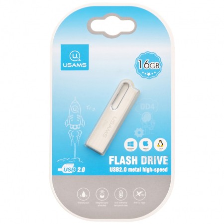 Stick de Memorie USB 16GB - USAMS High Speed (US-ZB097) - Silver