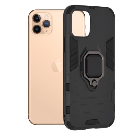 Husa pentru iPhone 11 Pro - Techsuit Silicone Shield - Black