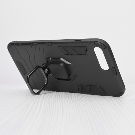 Husa pentru iPhone 7 Plus / 8 Plus - Techsuit Silicone Shield - Black