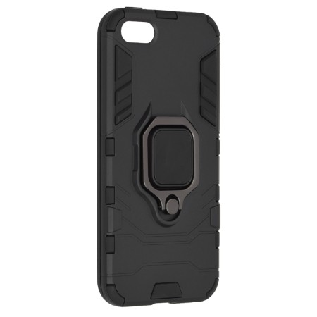 Husa pentru iPhone 5 / 5s / SE - Techsuit Silicone Shield - Black