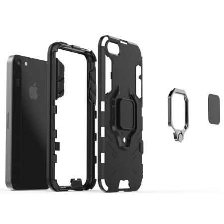 Husa pentru iPhone 6 / 6S - Techsuit Silicone Shield - Black