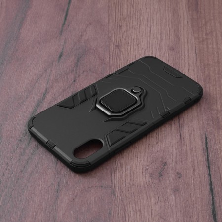 Husa pentru iPhone X / XS - Techsuit Silicone Shield - Black