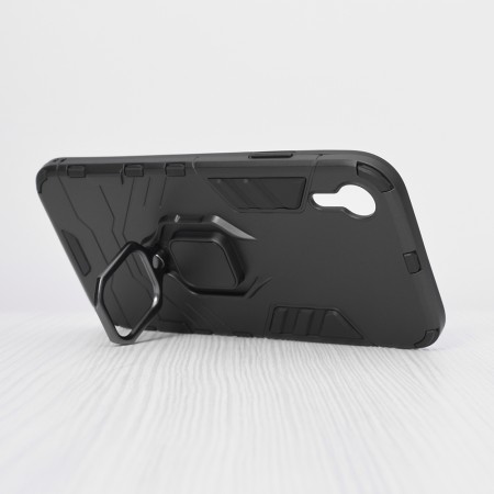 Husa pentru iPhone XR - Techsuit Silicone Shield - Black