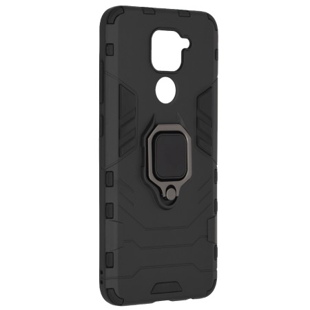 Husa pentru Xiaomi Redmi Note 9 / Redmi 10X 4G - Techsuit Silicone Shield - Black