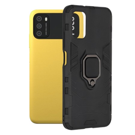 Husa pentru Xiaomi Poco M3 - Techsuit Silicone Shield - Black