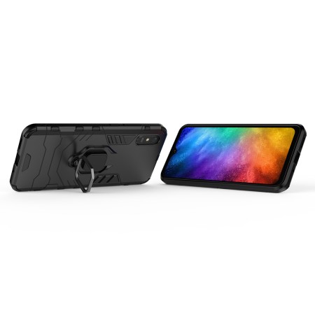 Husa pentru Xiaomi Redmi 9A / Redmi 9AT - Techsuit Silicone Shield - Black