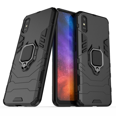 Husa pentru Xiaomi Redmi 9A / Redmi 9AT - Techsuit Silicone Shield - Black