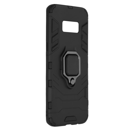 Husa pentru Samsung Galaxy S8 - Techsuit Silicone Shield - Black