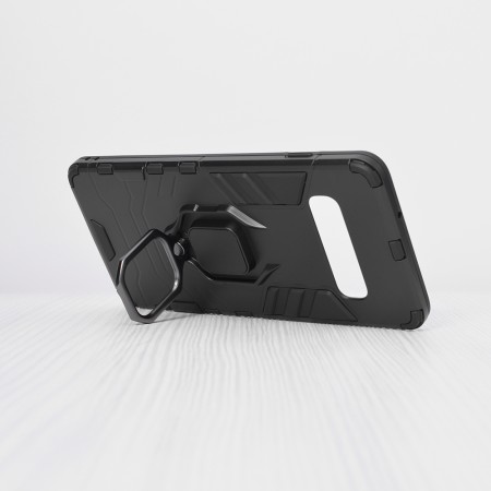 Husa pentru Samsung Galaxy S10 - Techsuit Silicone Shield - Black