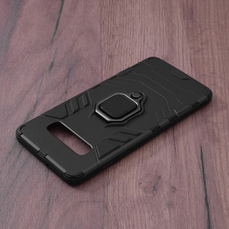 Husa pentru Samsung Galaxy S10 Plus - Techsuit Silicone Shield - Black